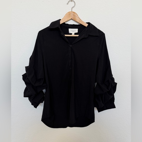 Tuckernuck Pomander Place Alessia Top in Black Size Medium - Picture 5 of 9